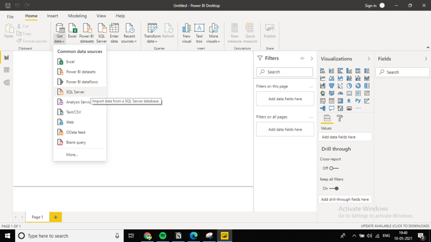 Connect Power BI With Different Data Sources